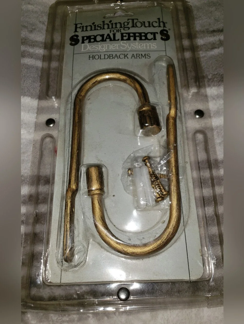 Gold Holdback Arms - Pair